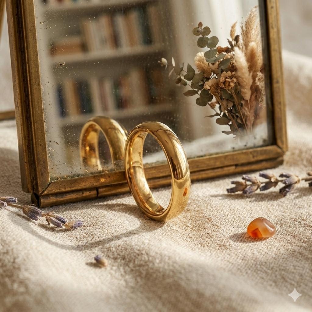 Chunky Dome Ring Set, Sterling Silver, Gold, Rose Gold, Minimalist Stacking Band
