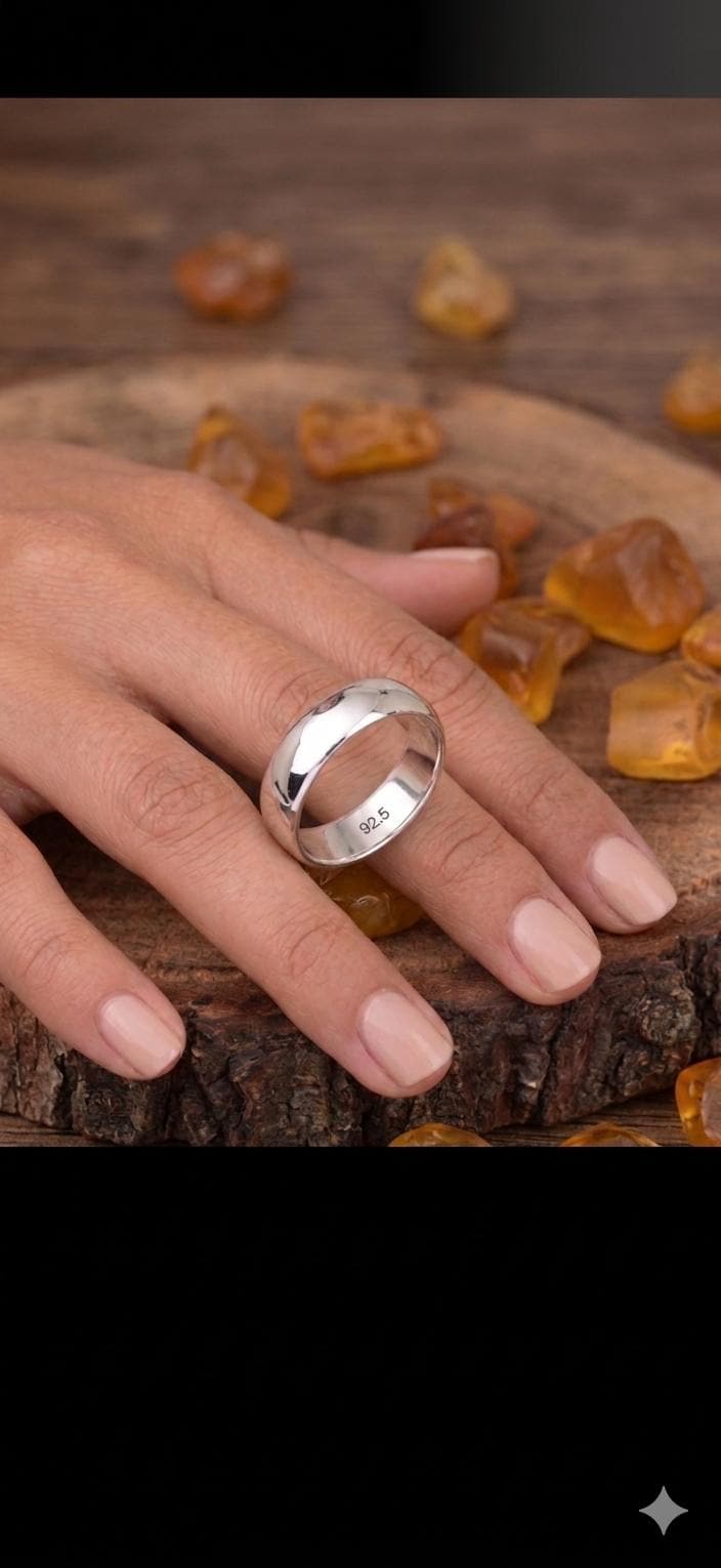 925 Sterling Silver Band Ring, Minimalist Wedding, Stackable Unisex Jewelry