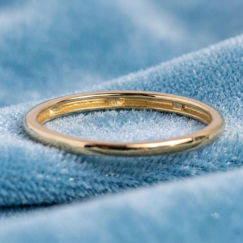 Moissanite Starburst Ring, 925 Sterling Silver Gold Band, Celestial Stacking Wedding Ring