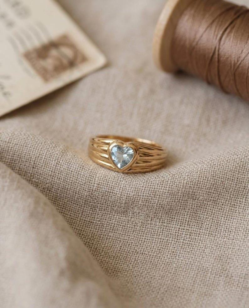Custom Real Gold Ring, Personalized Order for Mary