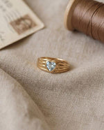 Custom Real Gold Ring, Personalized Order for Mary