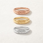 Minimalist Gold Band, Trendy Everyday Ring, Gift for Wife/Girlfriend, Dainty Gold Jewelry